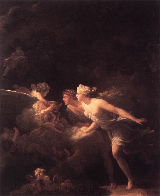 Jean Honore Fragonard The Fountain of Love Norge oil painting art